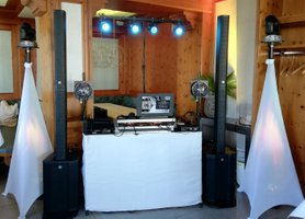 Hochzeit DJ Stand